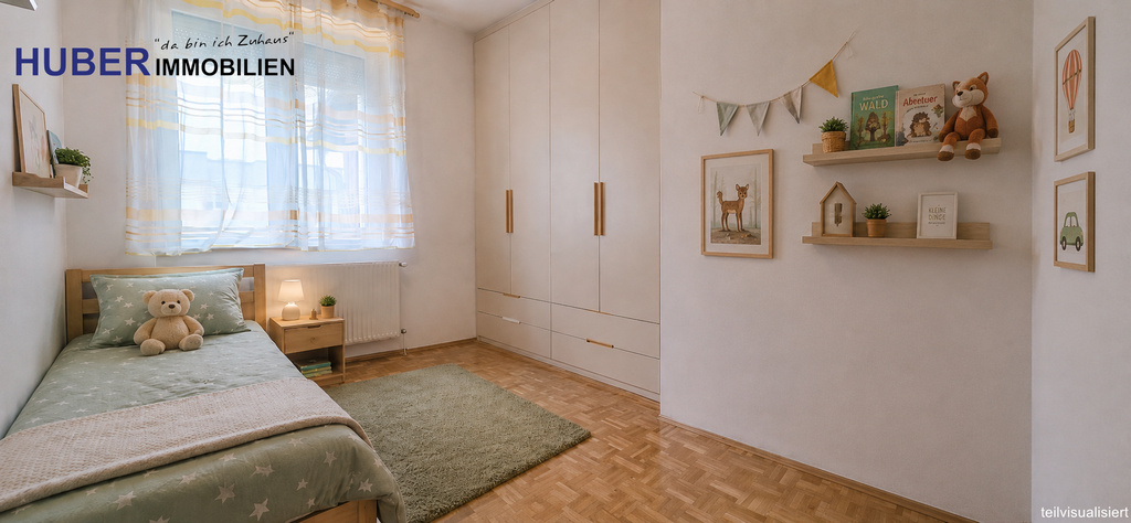 Kinderzimmer teilvisualisiert