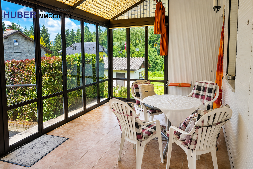 verglaste Terrasse