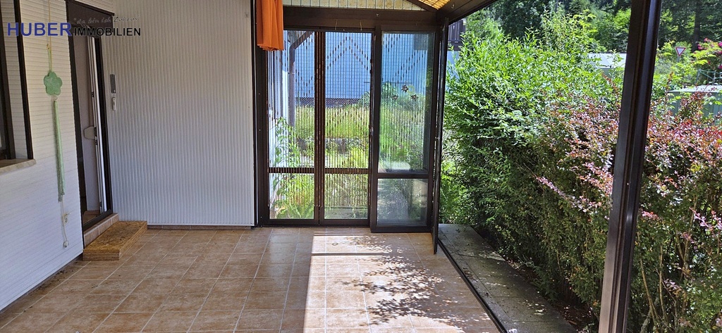 verglaste Terrasse