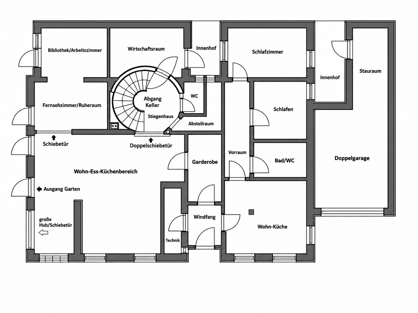 Grundriss EG